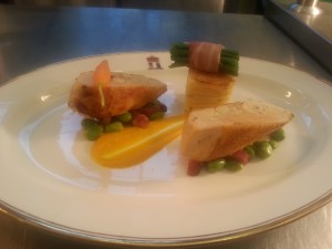 Day 3 - Fishmongers Hall - Main Chicken Breast with truffle mousse