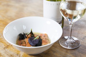 Nick Honeyman Ora King Salmon Frame Congee